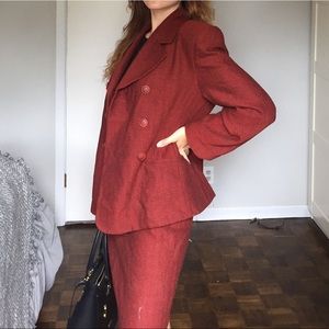 Vintage pure wool blazer 🧶🐑